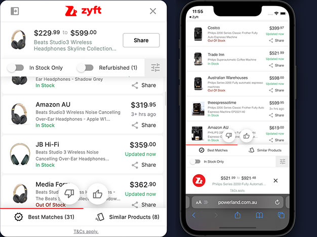 Zyft Browser Extension