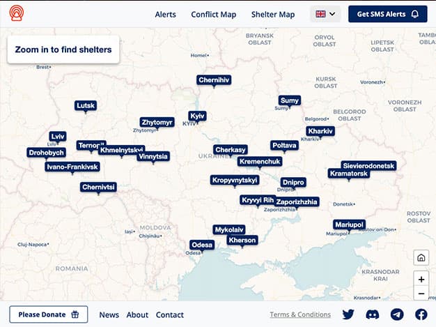 Ukraine Siren Alerts